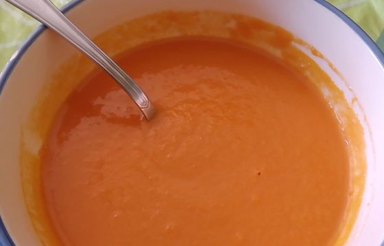 Salmorejo de Zanahorias.