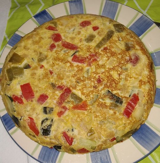 Tortilla de Pisto y&nbsp;Soja.